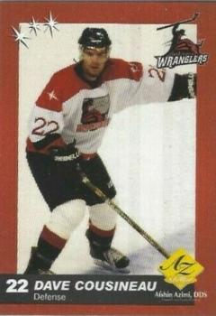 2003-04 Las Vegas Wranglers (ECHL) #NNO David Cousineau Front