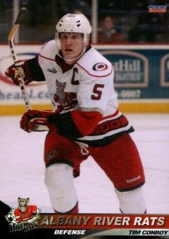 2008-09 Choice Albany River Rats (AHL) #8 Tim Conboy Front