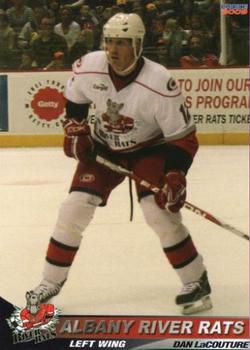 2008-09 Choice Albany River Rats (AHL) #16 Dan LaCouture Front