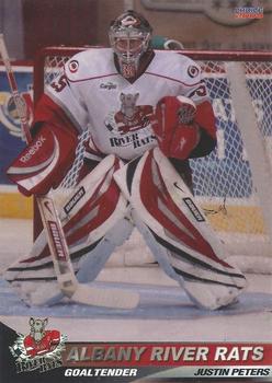 2008-09 Choice Albany River Rats (AHL) #20 Justin Peters Front
