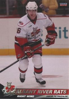 2008-09 Choice Albany River Rats (AHL) #21 Jakub Petruzalek Front