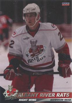 2008-09 Choice Albany River Rats (AHL) #22 Harrison Reed Front