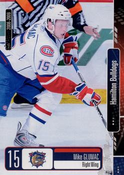 2008-09 Extreme Hamilton Bulldogs (AHL) #8 Mike Glumac Front