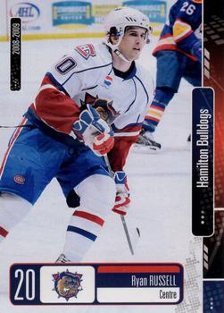 2008-09 Extreme Hamilton Bulldogs (AHL) #13 Ryan Russell Front