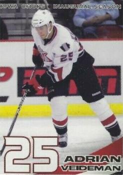 2008-09 New York Life Iowa Chops (AHL) #21 Adrian Veideman Front