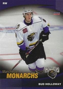 2008-09 Choice Manchester Monarchs (AHL) #NNO Bud Holloway Front