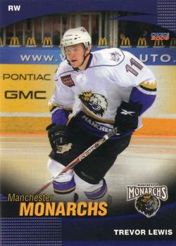 2008-09 Choice Manchester Monarchs (AHL) #NNO Trevor Lewis Front