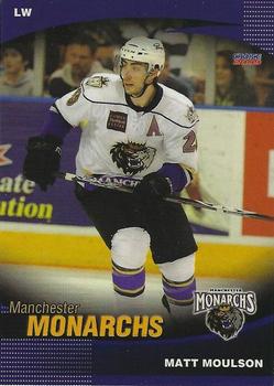 2008-09 Choice Manchester Monarchs (AHL) #NNO Matt Moulson Front