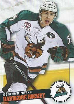 2008-09 Manitoba Moose (AHL) #NNO Mario Bliznak Front