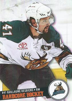 2008-09 Manitoba Moose (AHL) #NNO Guillaume Desbiens Front