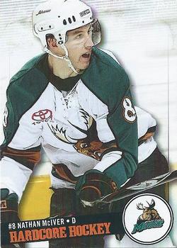 2008-09 Manitoba Moose (AHL) #NNO Nathan McIver Front