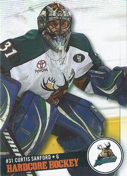 2008-09 Manitoba Moose (AHL) #NNO Curtis Sanford Front