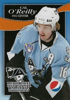 2008-09 Pepsi Milwaukee Admirals (AHL) #NNO Cal O'Reilly Front