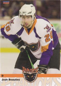 2008-09 Choice Philadelphia Phantoms (AHL) #03 Josh Beaulieu Front