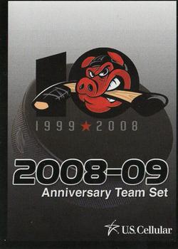 2008-09 Choice Rockford IceHogs (AHL) Anniversary Set #NNO Title Card Front