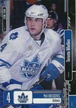 2008-09 Extreme Toronto Marlies (AHL) #10 Phil Oreskovic Front