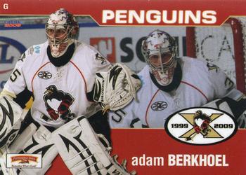 2008-09 Choice Wilkes-Barre/Scranton Penguins (AHL) #2 Adam Berkhoel Front
