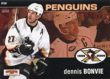 2008-09 Choice Wilkes-Barre/Scranton Penguins (AHL) #4 Dennis Bonvie Front