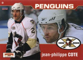 2008-09 Choice Wilkes-Barre/Scranton Penguins (AHL) #8 Jean-Philippe Cote Front