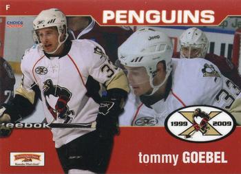 2008-09 Choice Wilkes-Barre/Scranton Penguins (AHL) #14 Tommy Goebel Front