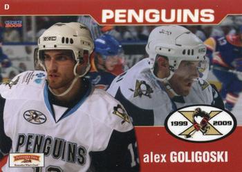2008-09 Choice Wilkes-Barre/Scranton Penguins (AHL) #15 Alex Goligoski Front