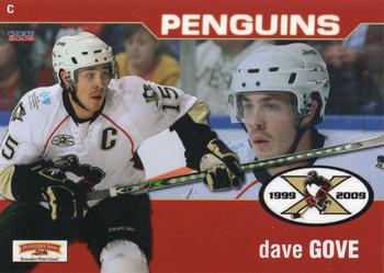 2008-09 Choice Wilkes-Barre/Scranton Penguins (AHL) #16 David Gove Front