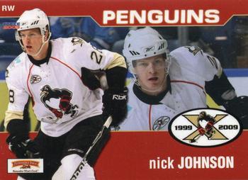 2008-09 Choice Wilkes-Barre/Scranton Penguins (AHL) #20 Nick Johnson Front