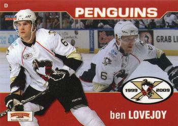 2008-09 Choice Wilkes-Barre/Scranton Penguins (AHL) #23 Ben Lovejoy Front