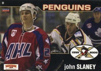 2008-09 Choice Wilkes-Barre/Scranton Penguins (AHL) #29 John Slaney Front