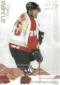 2008-09 Bakersfield Condors (ECHL) #17 Ryan Mahrle Front
