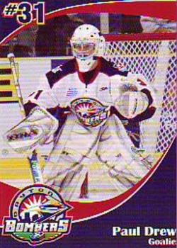 2008-09 Big League Cards Dayton Bombers (ECHL) #NNO Paul Drew Front