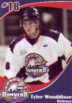 2008-09 Big League Cards Dayton Bombers (ECHL) #NNO Tyler Wooddisse Front