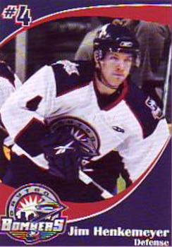 2008-09 Big League Cards Dayton Bombers (ECHL) #NNO Jim Henkemeyer Front