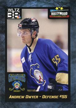 2008-09 Hollywood Connection Columbus Cottonmouths (SPHL) #NNO Andrew Dwyer Front