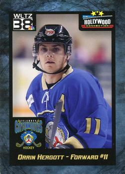 2008-09 Hollywood Connection Columbus Cottonmouths (SPHL) #NNO Orrin Hergott Front