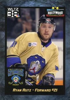 2008-09 Hollywood Connection Columbus Cottonmouths (SPHL) #NNO Ryan Rutz Front