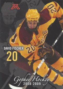 2008-09 Minnesota Golden Gophers (NCAA) #NNO David Fischer Front