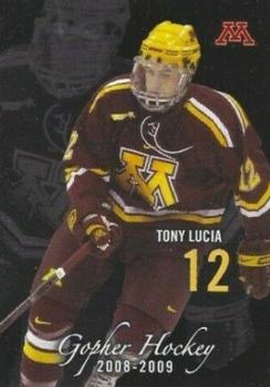 2008-09 Minnesota Golden Gophers (NCAA) #NNO Tony Lucia Front