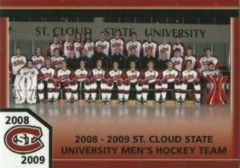 2008-09 Plaza Park Bank St. Cloud State Huskies (NCAA) #35 St. Cloud State Huskies Front