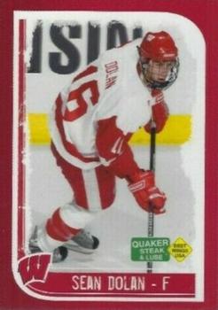 2008-09 Quaker Steak and Lube Wisconsin Badgers (NCAA) #NNO Sean Dolan Front