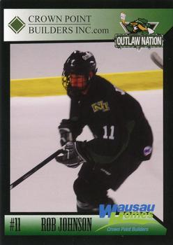 2008-09 North Iowa Outlaws (NAHL) #NNO Rob Johnson Front
