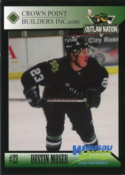 2008-09 North Iowa Outlaws (NAHL) #NNO Dustin Moser Front