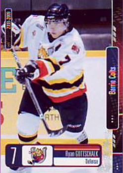 2008-09 Extreme Barrie Colts (OHL) #5 Ryan Gottschalk Front