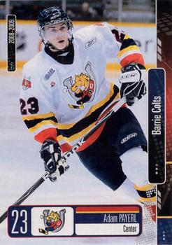 2008-09 Extreme Barrie Colts (OHL) #17 Adam Payerl Front