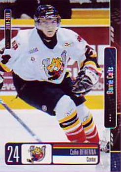 2008-09 Extreme Barrie Colts (OHL) #18 Colin Behenna Front