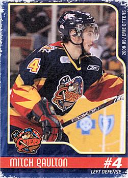 2008-09 Erie Otters (OHL) #6 Mitch Gaulton Front