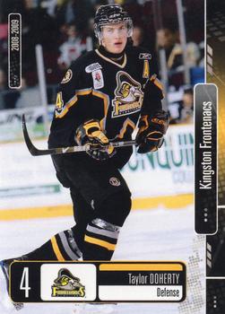 2008-09 Extreme Kingston Frontenacs (OHL) #5 Taylor Doherty Front