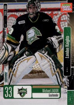 2008-09 Extreme London Knights (OHL) #14 Michael Zador Front