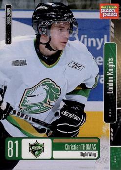 2008-09 Extreme London Knights (OHL) #18 Christian Thomas Front