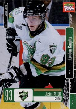 2008-09 Extreme London Knights (OHL) #22 Justin Taylor Front